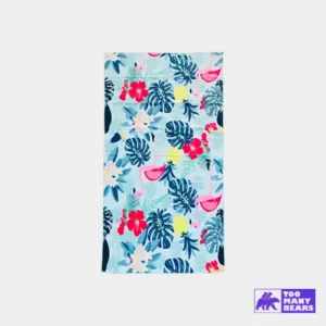 Toallas de playa promocionales logo grande