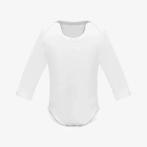 Body manga larga Sandy (bebé) (blanco)