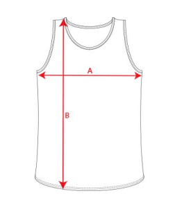 Esquema camiseta tirantes