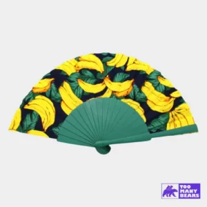 Abanico corporativo con logo impreso en colores corporativos