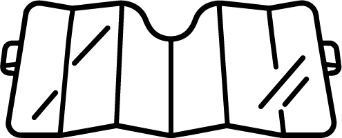 Icono parasoles de coche corporativos