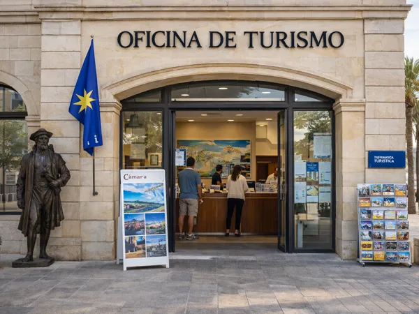 Merchandising para oficina de turismo