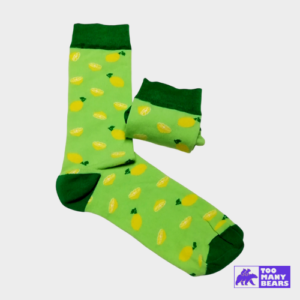 Calcetines de algodón personalizados con identidad visual de marca